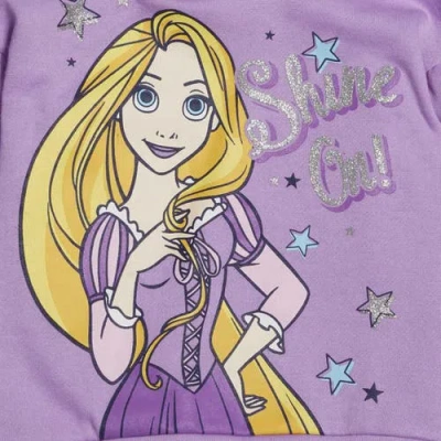 Disney Princess Hoodie & Leggings Set In Purple