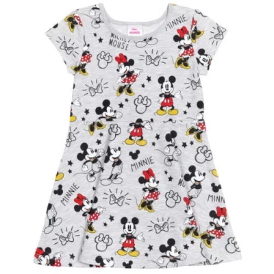 Disney Skater Dress & Scrunchie Set In Multi