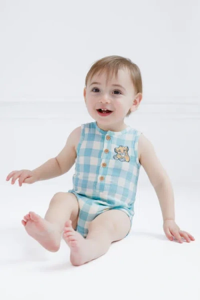 Disney Sleeveless Gauze Romper In Multi