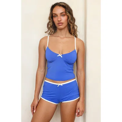 Dippin Daisys Tidepool Tankini Top In Blue