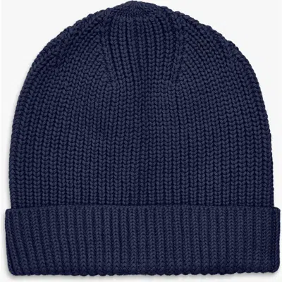 Primary Kids Cotton Beanie In Blue
