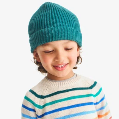 Primary Kids Cotton Beanie In Green