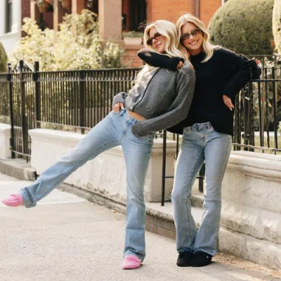 Dearfoams Madeline Luxe Teddy Loafer In Pink