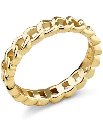 Devata Cuban Link Ring In Gold