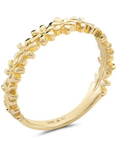 Devata Daisy Flower Ring In Gold