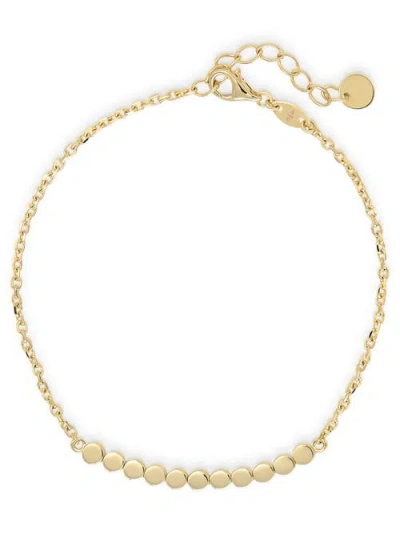 Devata Hexagon Link Chain Bracelet In Gold