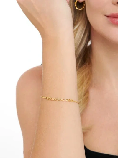 Devata Infinity Chain Bracelet In Gold