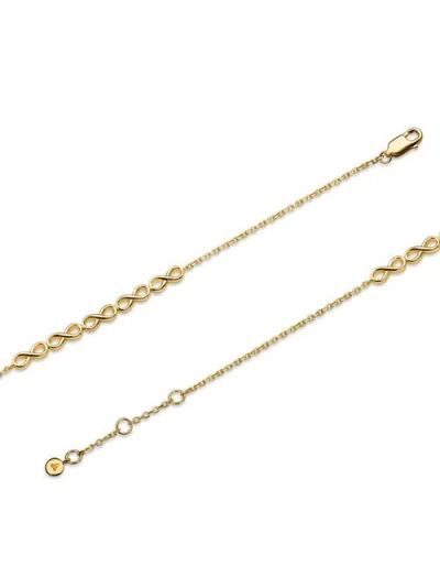 Devata Infinity Chain Bracelet In Gold