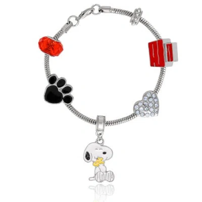 Snoopy Charm Bracelet In Multi