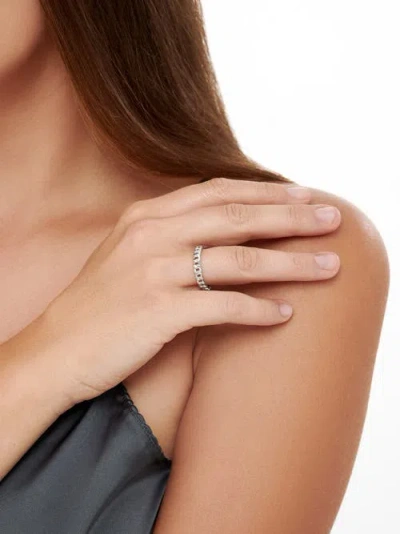 Devata Cuban Link Ring In Metallic