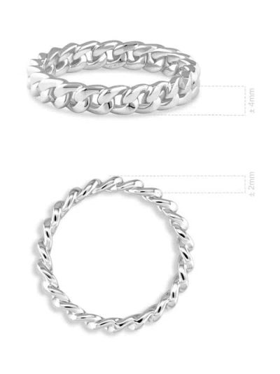 Devata Cuban Link Ring In Metallic