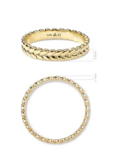 Devata Wheat Ring In Gold