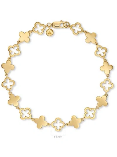 Devata Clover Chain Bracelet In Gold