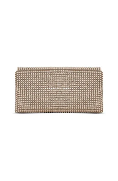 Jewel Badgley Mischka Jayden Crystal Envelope In Gold