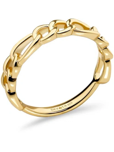 Devata Figaro Link Ring In Gold