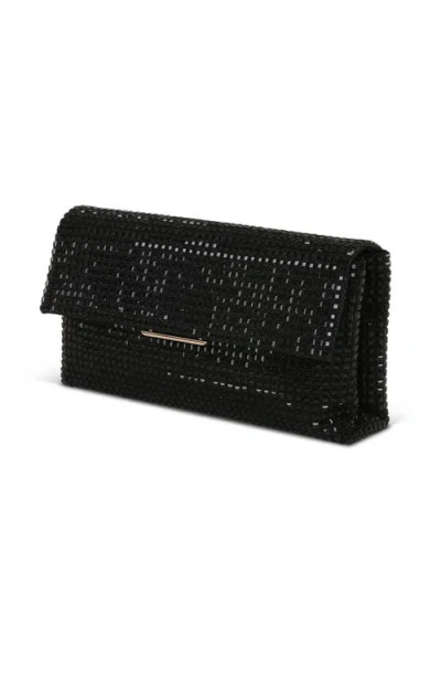 Jewel Badgley Mischka Jayden Crystal Envelope In Black