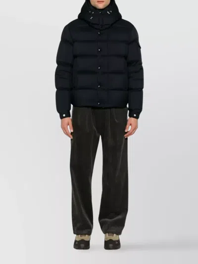 Moncler Maya 70 Hooded Short Down Jacket In Multi