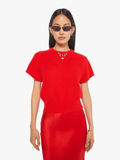 Sablyn Jones Sweater Scarlet In Red