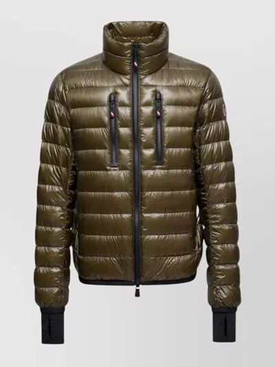 Moncler Grenoble Hers Packable Down Ski Jacket In Green