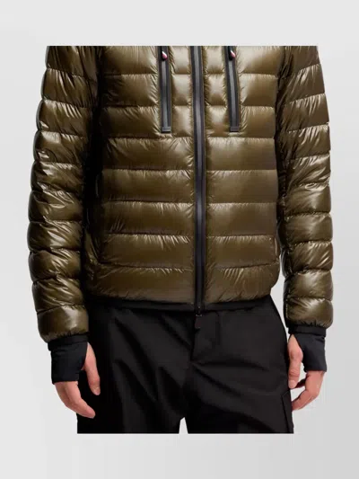Moncler Grenoble Hers Packable Down Ski Jacket In Green