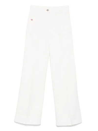 Victoria Beckham Straight-leg Jeans In Organic Cotton In Multi