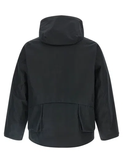 C.p. Company Outerwear Medium Jacket In Goretex Windstopper Clothing In Black