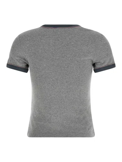 Chloé Chloe Cotton T-shirt Women In Gray