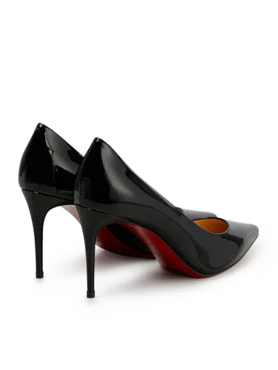 Christian Louboutin Kate Pumps Pointed Toe Stiletto Patent Sole In Black