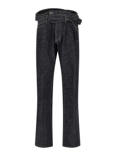 Dsquared2 Dsquared Blue Denim Dsquared X Magliano Butch Jeans In Blue