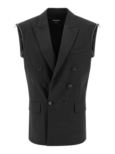 Dsquared2 Women Bettter X  'transformer' Blazer In Gray