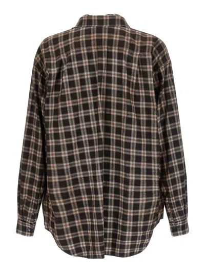 Dsquared2 Dsquared Men Embroidered Flannel Dsquared X Magliano Shirt In Multi