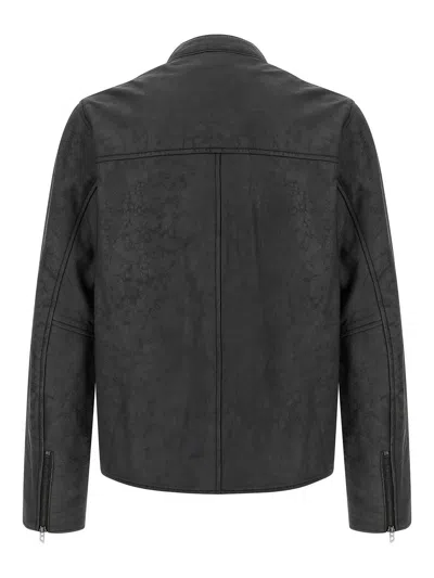 Diesel L-evert-a Puffer Jackets Gray In Gray