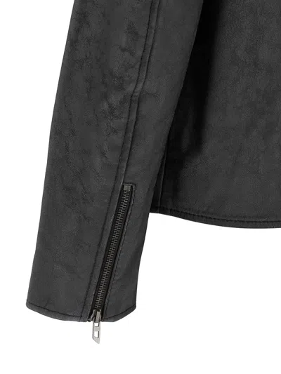 Diesel L-evert-a Puffer Jackets Gray In Gray