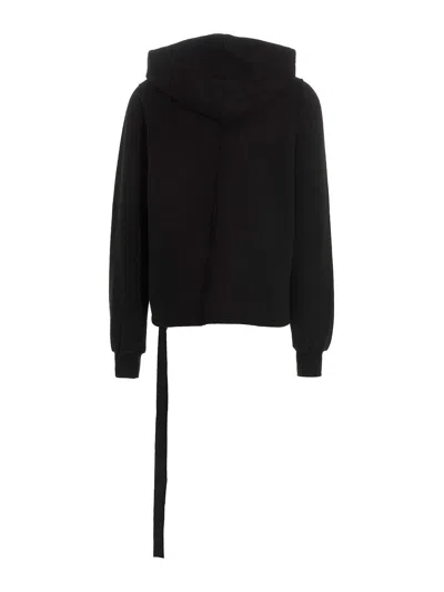 Drkshdw Oversized Hoodie Black Pearl Sweatshirt In Black