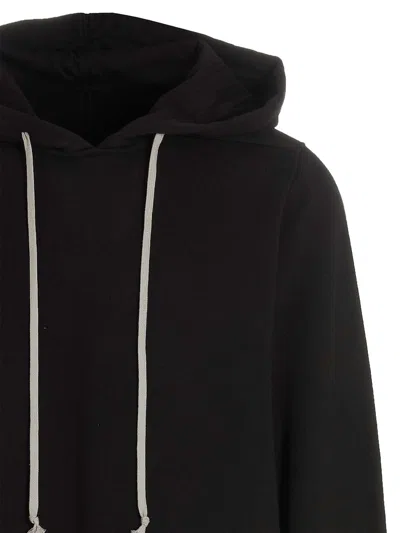 Drkshdw Oversized Hoodie Black Pearl Sweatshirt In Black