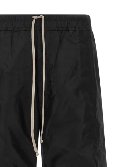 Drkshdw Black Nylon Pusher Trousers In Black