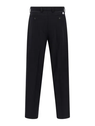 Department Five Gin Pintucks Trousers In Blue