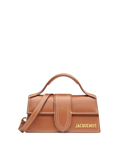 Jacquemus Women Light Brown The Bambino Mini Handbag In Brown