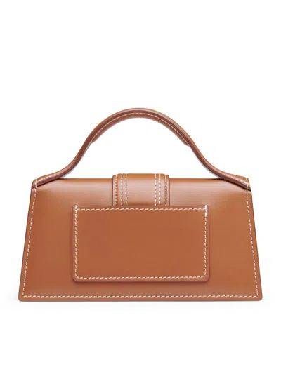 Jacquemus Women Light Brown The Bambino Mini Handbag In Brown