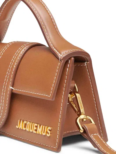Jacquemus Women Light Brown The Bambino Mini Handbag In Brown