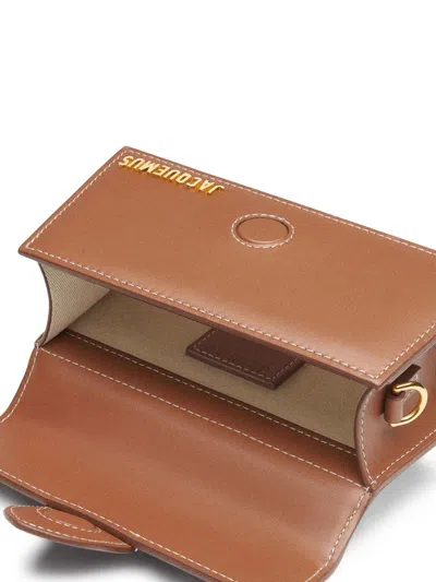 Jacquemus Women Light Brown The Bambino Mini Handbag In Brown