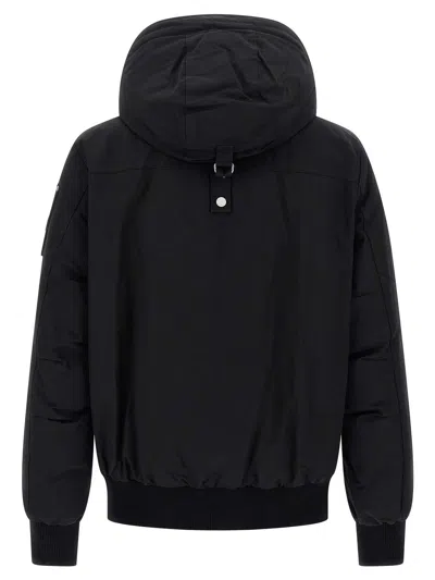 Moose Knuckles Original Ballistic Down Jacket In Black