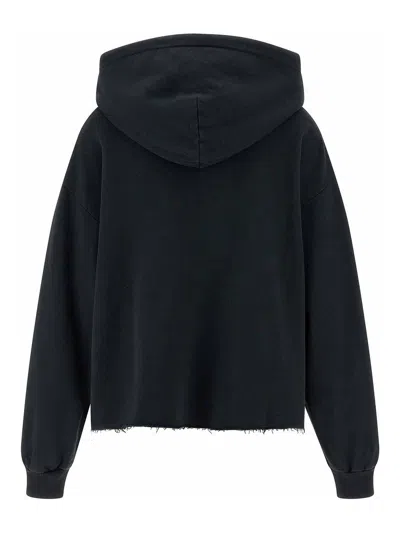 Mm6 Maison Margiela Casual Hoodie Featuring Tape Detail In Blue