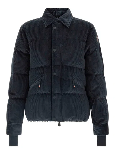 Moncler Elgon Down Jacket In Blue