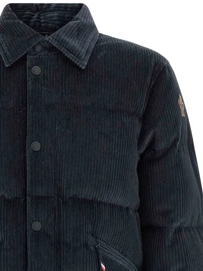 Moncler Elgon Down Jacket In Blue