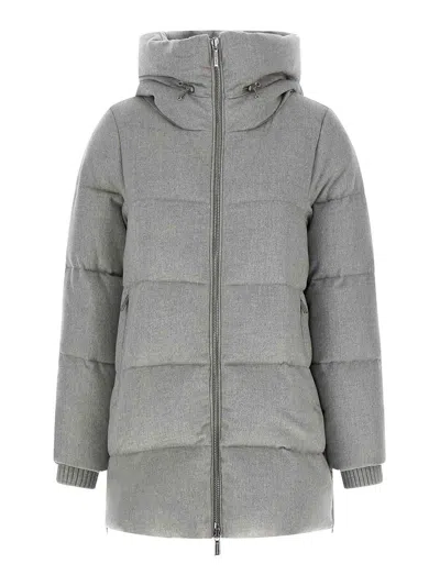 Moorer 'carinzia' Down Jacket In Gray