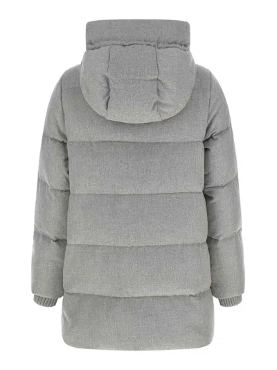 Moorer 'carinzia' Down Jacket In Gray