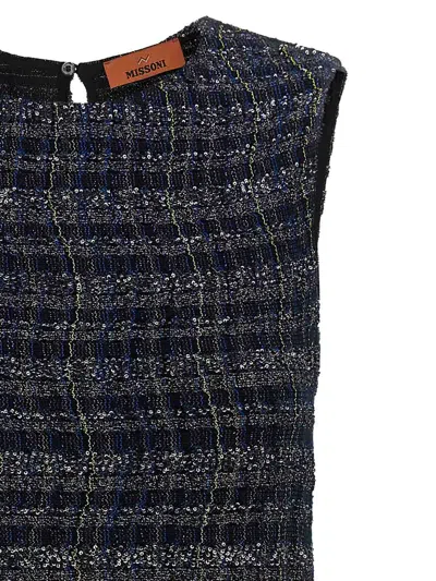 Missoni Minikleid Mit Karomuster In Black