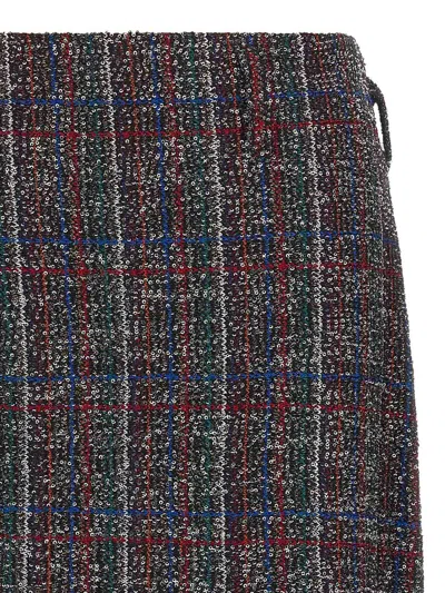 Missoni High Waist Mini Skirt With Sequin Embellishment In Multi