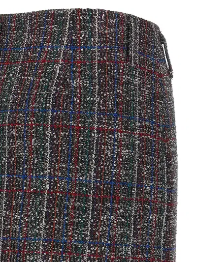 Missoni High Waist Mini Skirt With Sequin Embellishment In Multi